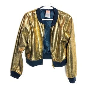 Gold Sparkle Jacket [K10]